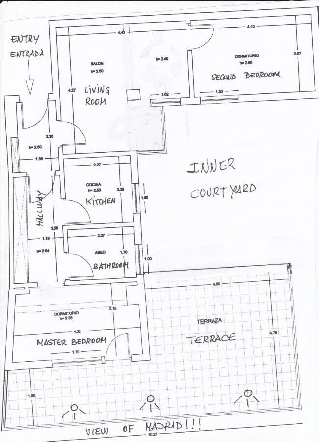 Atico Latina Apartment Madrid Luaran gambar